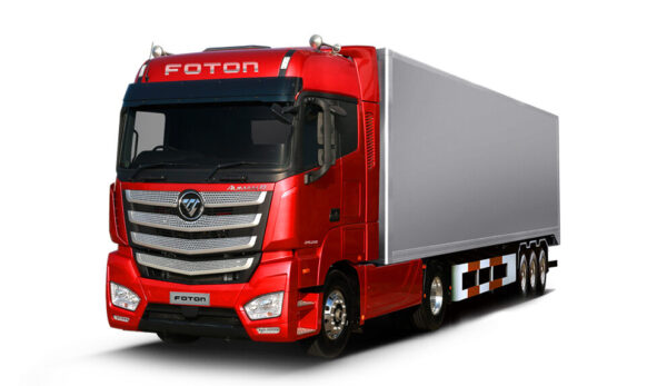 Foton AUMAN EST 4×2 Red Cargo Box - 图片 2