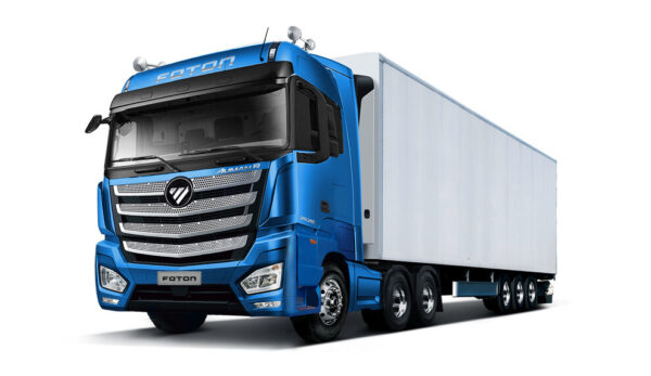 Foton AUMAN EST 6×4 Blue Cargo Box - 图片 2