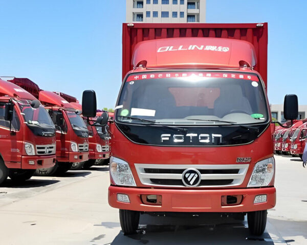 Foton Auman TX corrugated box cargo truck