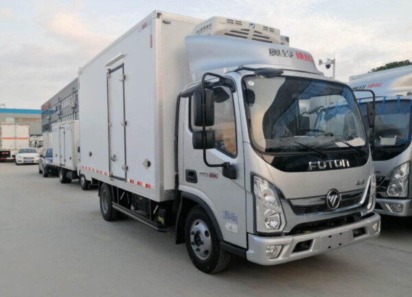 Foton Aumark E refrigerated truck, independent chiller with Cold King - Image 2