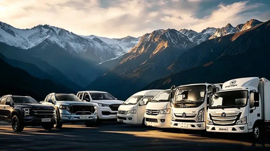 Foton hot selling trucks