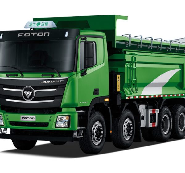 FOTON-Auman-GTL-8X4-Dump-Truck-Green