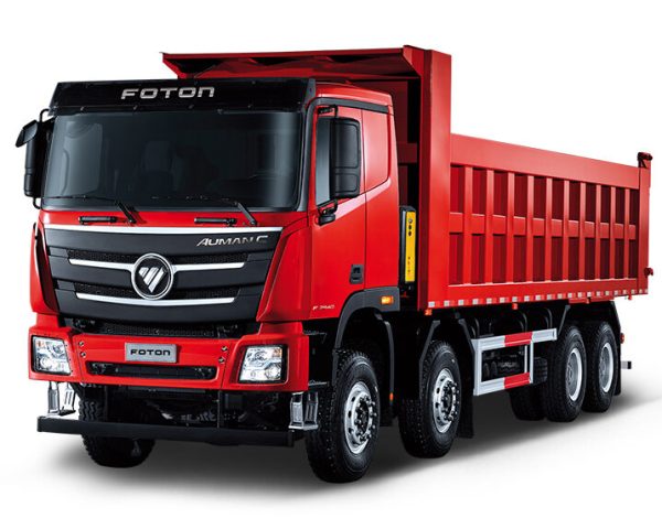FOTON-Auman-GTL-8X4-Dump-Truck-Red